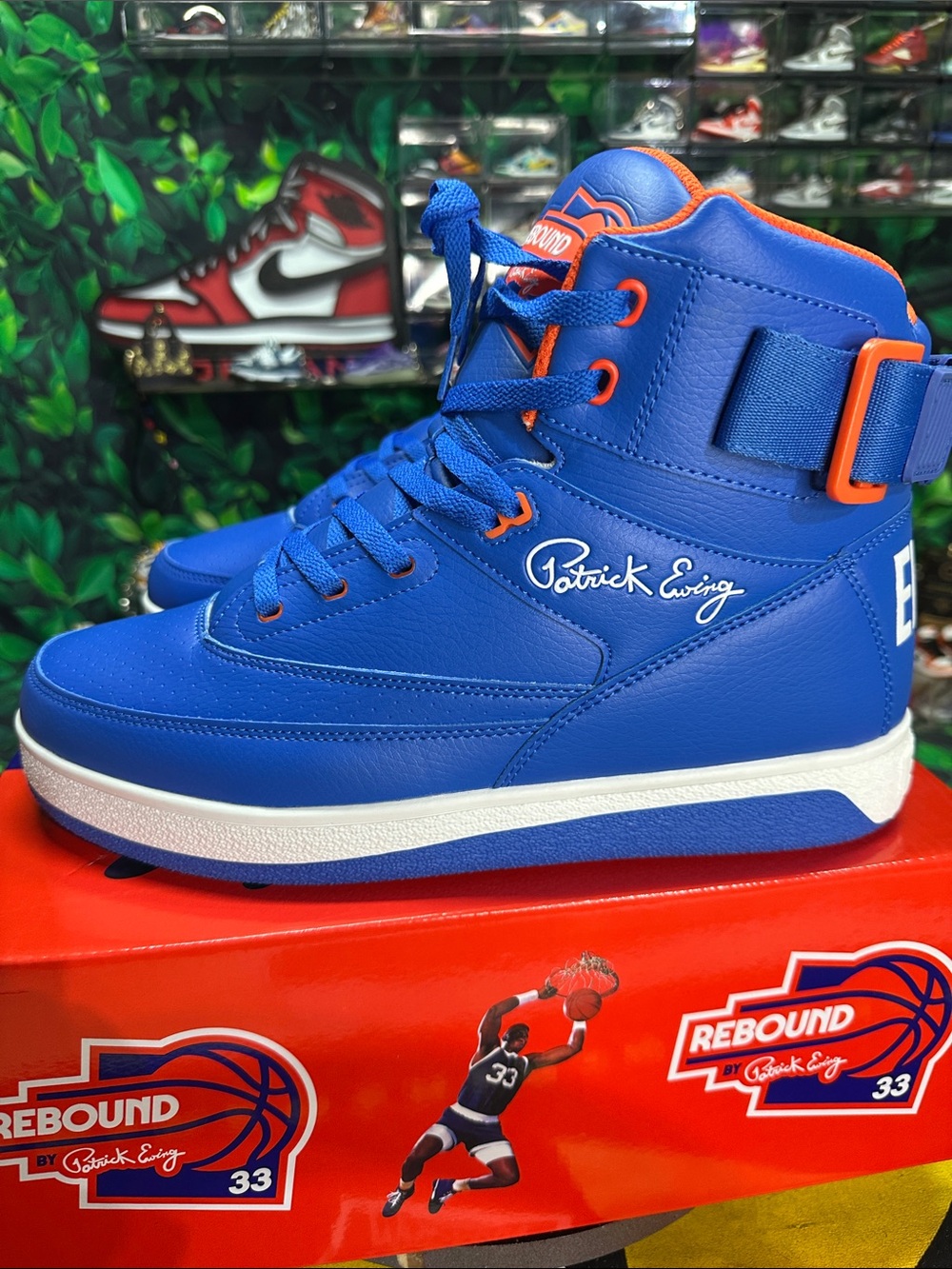 Ewing 33 Rebound Orion Strap Knicks Size 11M  NIB